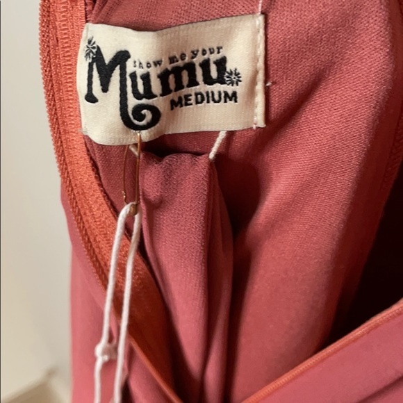 Show Me Your Mumu Jenn Tie Back Chiffon Gown - Picture 11 of 13